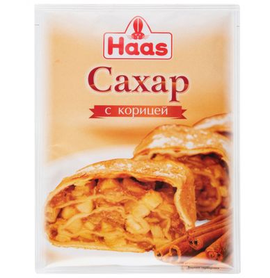 HAAS Сахар с корицей 40гр.*40