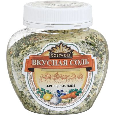 Вкусная Соль для Первых блюд 400гр.*6 пэт/б