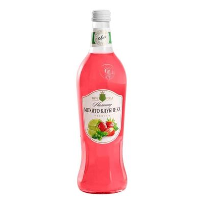 Вкус Года Лимонад "Мохито-Клубника" 0,6л*6 с/б