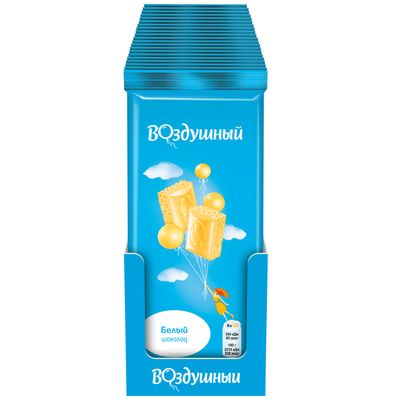 Шоколад Воздушный Белый 80гх20