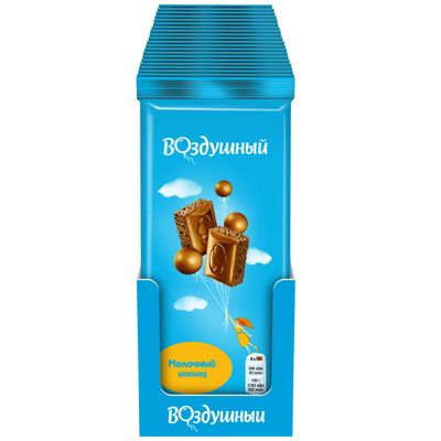 Шоколад Воздушный молочный 80гх20