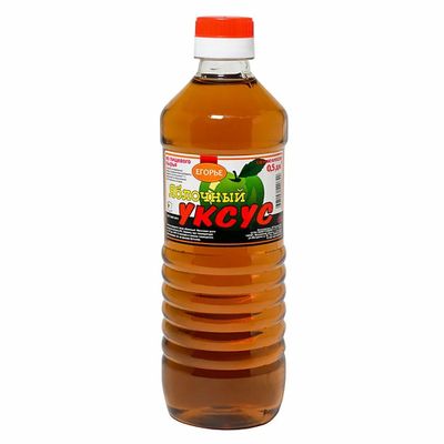 Егорье Уксус Яблочный 6% нат. 500гр.*14