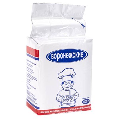 Воронежские Дрожжи 500гр.*20