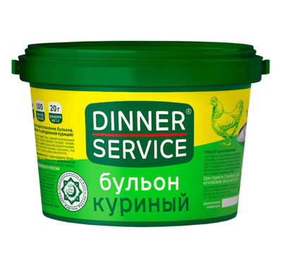DINNER SERVICE Бульон Куриный 2кг.*4