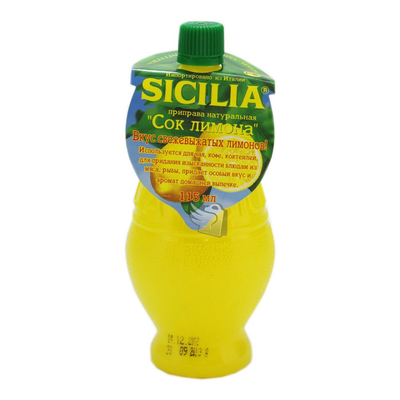 SICILIA приправа Сок Лимона 115мл.*12 п/б