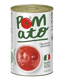 POMATO Помидоры протертые 400гр.*12 ж/б