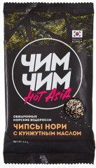 Чим-Чим Чипсы Нори  Кунжут из морской капусты 4.5гр.*72