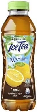 Фрутмотив Ice Tea Черный чай со вкусом "Лимона" 0.5л*6 пэт
