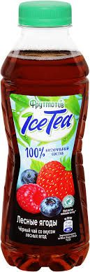 Фрутмотив Ice Tea Черный чай со вкусом "Лесных ягод" 0.5л*6 пэт
