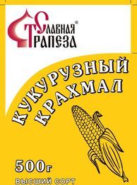 Славная Трапеза Крахмал Кукурузный 500гр.*12