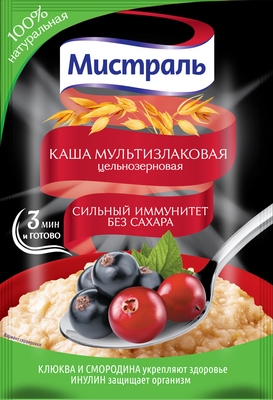 Мистраль Каша мультизлаковая Сильный иммунитет 40гр.*12