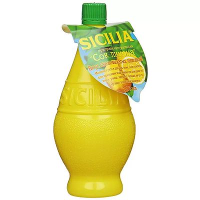 SICILIA приправа Сок Лимона 115мл.*24 п/б