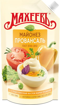 Майонез Махеевъ Провансаль классический 50,5% 400мл