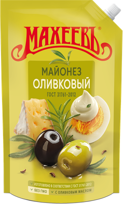 Майонез Махеевъ Оливковый 50,5% 800мл