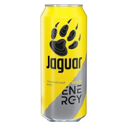  Напиток энергетический Jaguar WILD Energy, газированный, 0.45л