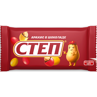 Конфеты Славянка Драже Степ арахис 45г (24)