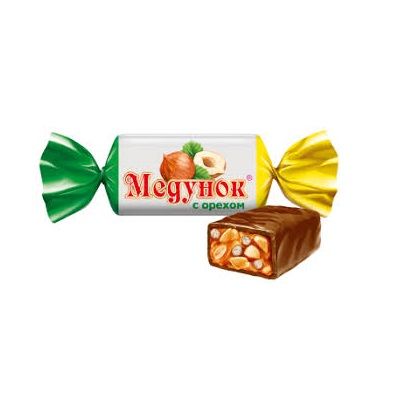 Конфеты Славянка Медунок с орехом 1000гр. (6)