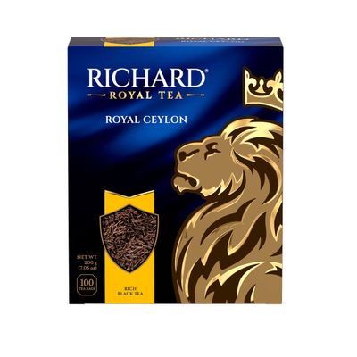 Чай Richard Royal Ceylon черный 2г×100п