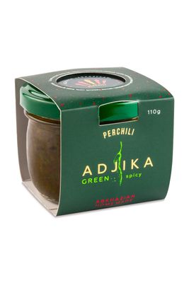 Аджика Perchili Абхазская острая зелёная 110 гр.*12