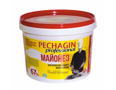 Майонез Профи Печагин 67% 10л 9,4кг