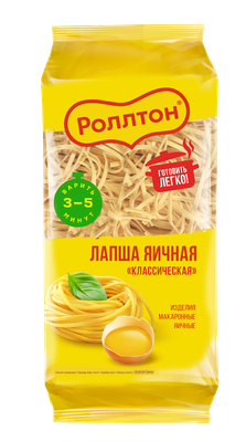 Лапша Роллтон Яичная 400г