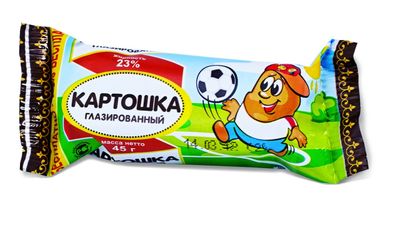 Продукт  глазирован. Фабрика Лактомелия  Картошка 75г