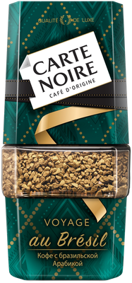 Кофе Carte Noire Voyage натуральный растворимый сублимированный 90г