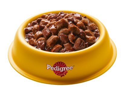 Влажный корм Pedigree для взрослых собак всех пород, с говядиной в соусе, 85г