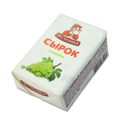Сырок творожный Пестравка с изюмом 4,5% 100г