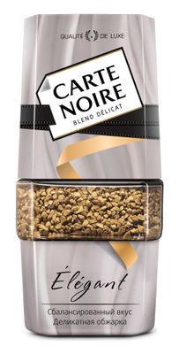 Кофе Carte Noire Elegant растворимый сублимированный 95г