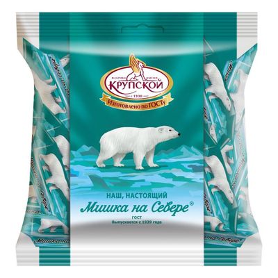 Конфеты Славянка Мишка на Севере 1000г (6)