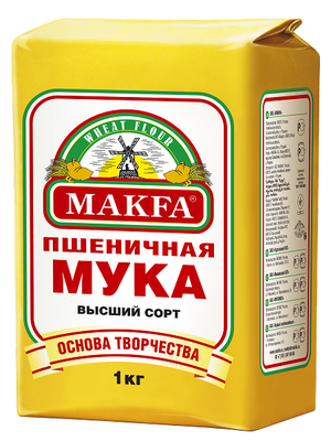 Мука Макфа пшеничная 1кг