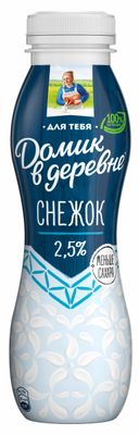 Снежок Домик в Деревне 2,5% 270г ПЭТ
