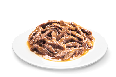 Влажный полнорационный корм Perfect Fit для стерилизованных кошек с курицей в соусе, 28х75г