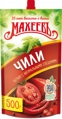 Кетчуп Махеевъ Чили 500г