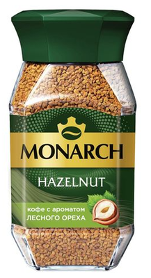 Кофе Monarch Hazelnut натуральный растворимый сублимированный 95г