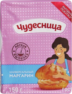Маргарин Чудесница 55% фольга 180 г