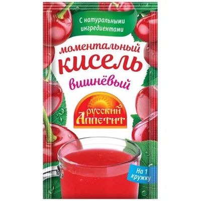 Кисель Русский аппетит Вишнёвый 30г