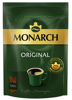 Кофе Monarch Original растворимый сублимированный 190г