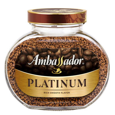 Кофе Ambassador Platinum ст/б 95г *6