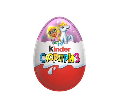 Шоколадное яйцо KINDER Sur. из мол.шок. Девочки 20г