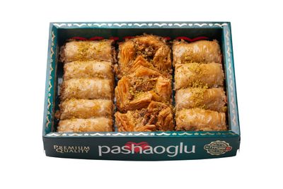 Пахлава Pashaoglu с грецким орехом Ассорти 0,5 кг*10шт