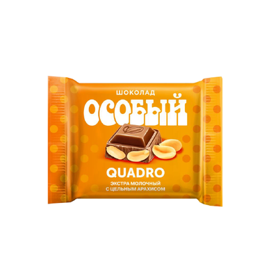 Шоколад Славянка Особый экстрамолоч. с цел. арахисом 80 гр. (15)