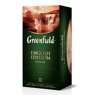 Чай Greenfield English Edition черный 2г×25п
