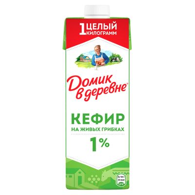 Кефир Домик в деревне 1% 1000г
