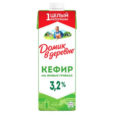 Кефир Домик в деревне 3,2% 1000г