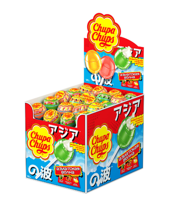 Леденец Chupa Chups Азиатская волна 17г