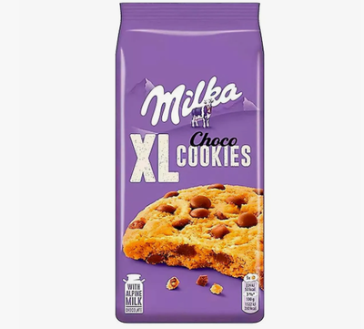 Печенье Милка XL Кукис с кусочками молочного шоколада 12x138гр