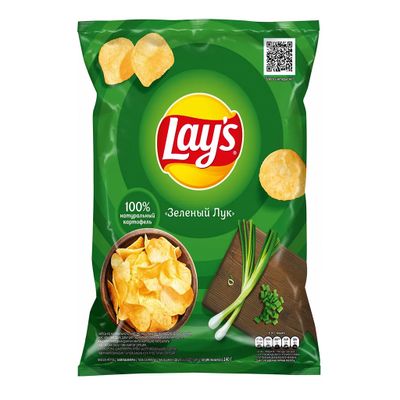 Чипсы Lay's Молодой зеленый лук 140г