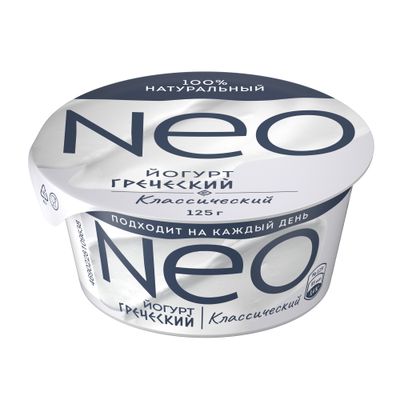 Йогурт Neo греческий 2% 125г 